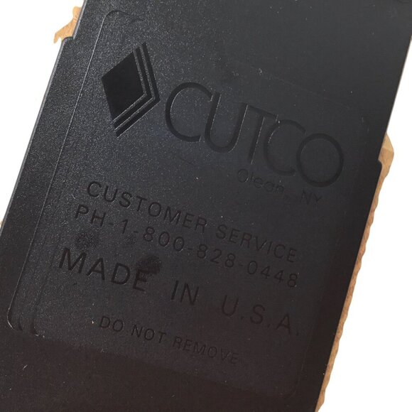 Vintage Cutco 8 Pc Steak Knife Set w/Block 1759 Knives Classic Serrated USA - Picture 10 of 11